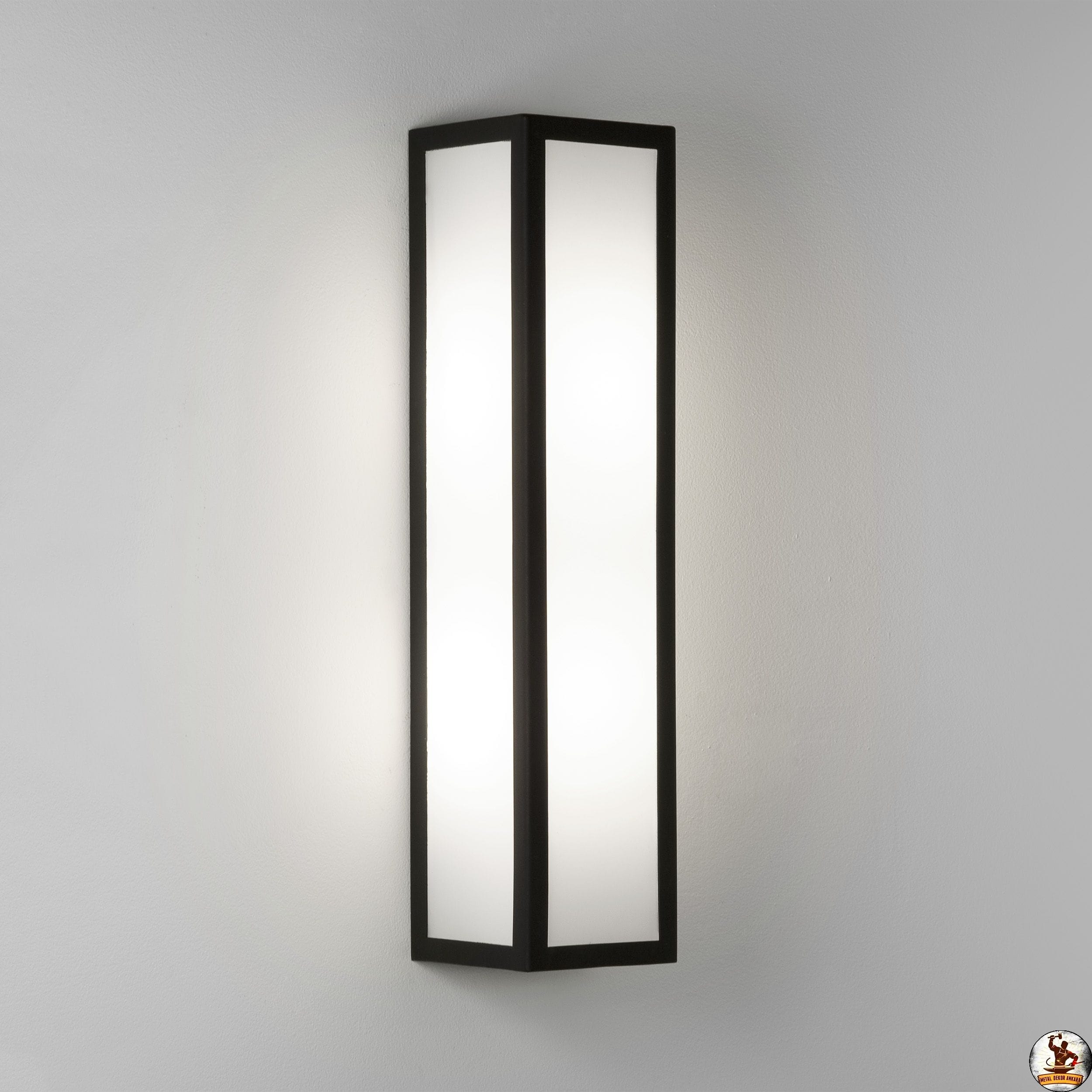 PVC kumaş detaylı LED otel duvar apliği