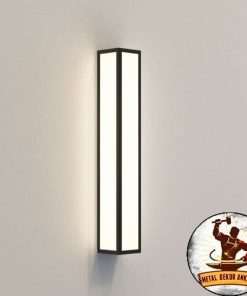PVC kumaş detaylı LED otel duvar apliği