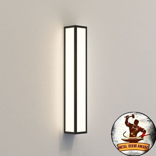PVC kumaş detaylı LED otel duvar apliği