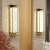 Gold örgü desenli dış mekan aplik modeli, lazer kesim LED villa girişi ve otel cephesi aydınlatması